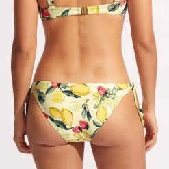 Seafolly Ladies Lemoncello Tie-Side Pant - Lemoncello -Seafolly shop 40683 945 Lemoncello 5