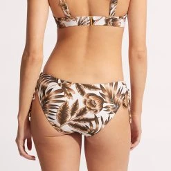 Seafolly Ladies Island In The Sun Loop Tie Side Pant - Ecru -Seafolly shop 40692 946 Ecru 5