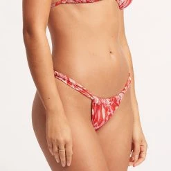 Seafolly Ladies Poolside Rio Pant - Pink Chintz 10 Seafolly Ladies Poolside Rio Pant - Pink Chintz -Seafolly shop 40693 954 PinkChintz 4