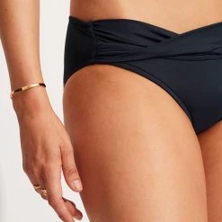 Seafolly Ladies Seafolly Collective Twist Band Hipster -Seafolly shop 44320 942 True 20Navy 7