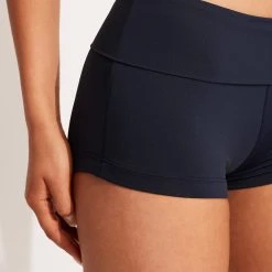 Seafolly Ladies Seafolly Collective Roll Top Boyleg -Seafolly shop 44399 942 True 20Navy 6
