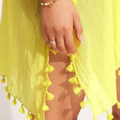 Seafolly Ladies Amnesia Kaftan - Celery -Seafolly shop 52162 Celery 5