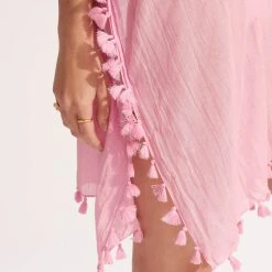 Seafolly Ladies Amnesia Kaftan - Parfait Pink -Seafolly shop 52162 ParfaitPnk 6