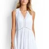 Seafolly Ladies Ladder Detail Dress - White -Seafolly shop 52931 DR White 1