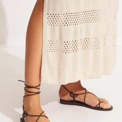 Seafolly Ladies Terrain Dress - Natural -Seafolly shop 54168 CU Natural 4