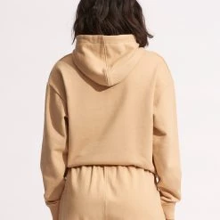 Seafolly Ladies Originals Hoodie Sweat - Camel 11 Seafolly Ladies Originals Hoodie Sweat - Camel -Seafolly shop 54568 TO Camel 4