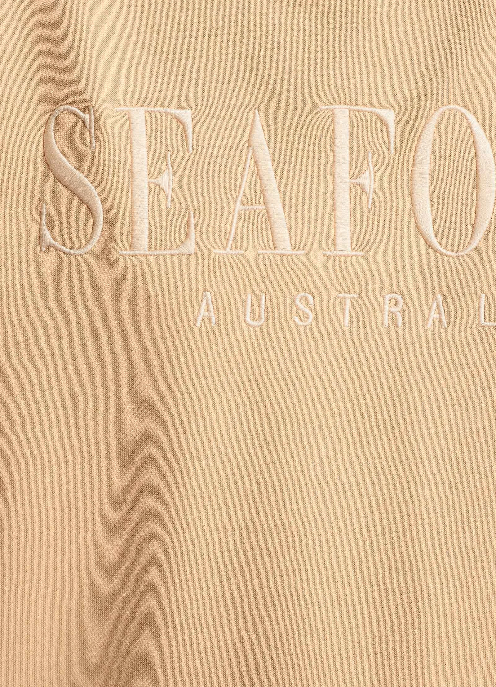 Seafolly Ladies Originals Hoodie Sweat - Camel 7 Seafolly Ladies Originals Hoodie Sweat - Camel - Image 5