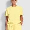 Seafolly Ladies Terry Short - Lemon -Seafolly shop 54594 SH Lemon 1