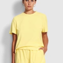 Seafolly Ladies Terry Short - Lemon