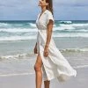 Seafolly Ladies Sunday Dress- White -Seafolly shop 54598 DR White