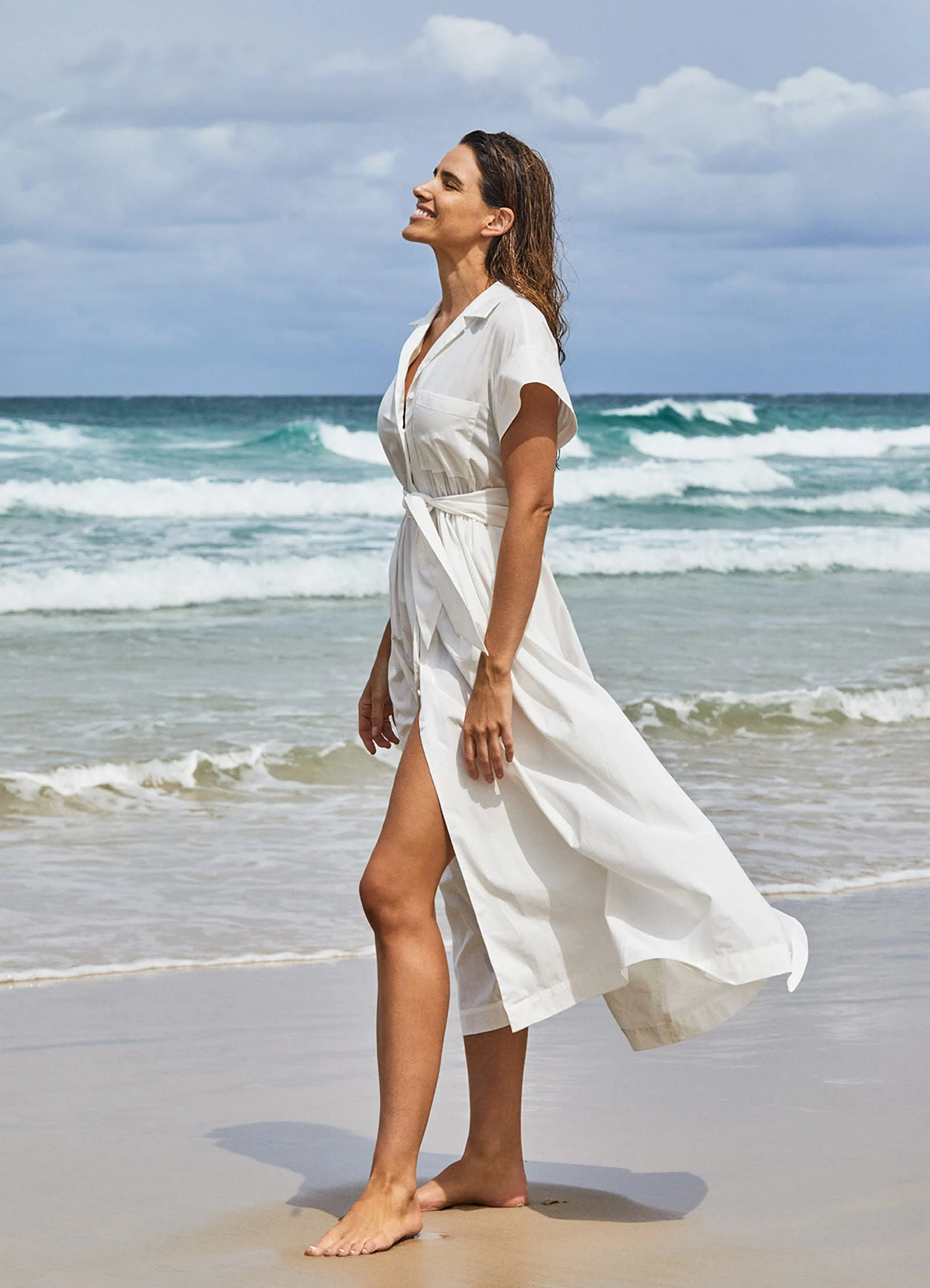 Seafolly Ladies Sunday Dress- White 3 Seafolly Ladies Sunday Dress- White