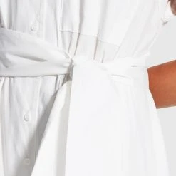 Seafolly Ladies Sunday Dress- White 14 Seafolly Ladies Sunday Dress- White -Seafolly shop 54598 DR White 5