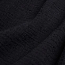 Seafolly Ladies Double Cloth Summer Cover Up- Black -Seafolly shop 54607 CU Black 8