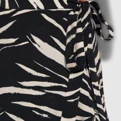 Seafolly Ladies Skin Deep Wrap Skirt- Black -Seafolly shop 54631 SK Black 6