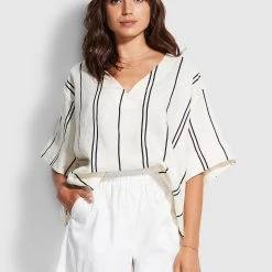 Seafolly Ladies Poplin Short- White