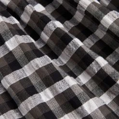 Seafolly Ladies Gingham Crop Top - Black -Seafolly shop 54659 TO Black 9