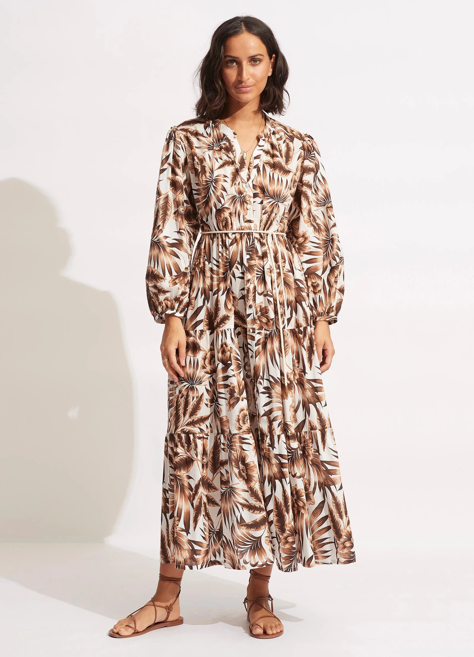 Seafolly Ladies Island In The Sun Button Dress - Ecru 6 Seafolly Ladies Island In The Sun Button Dress - Ecru - Image 4