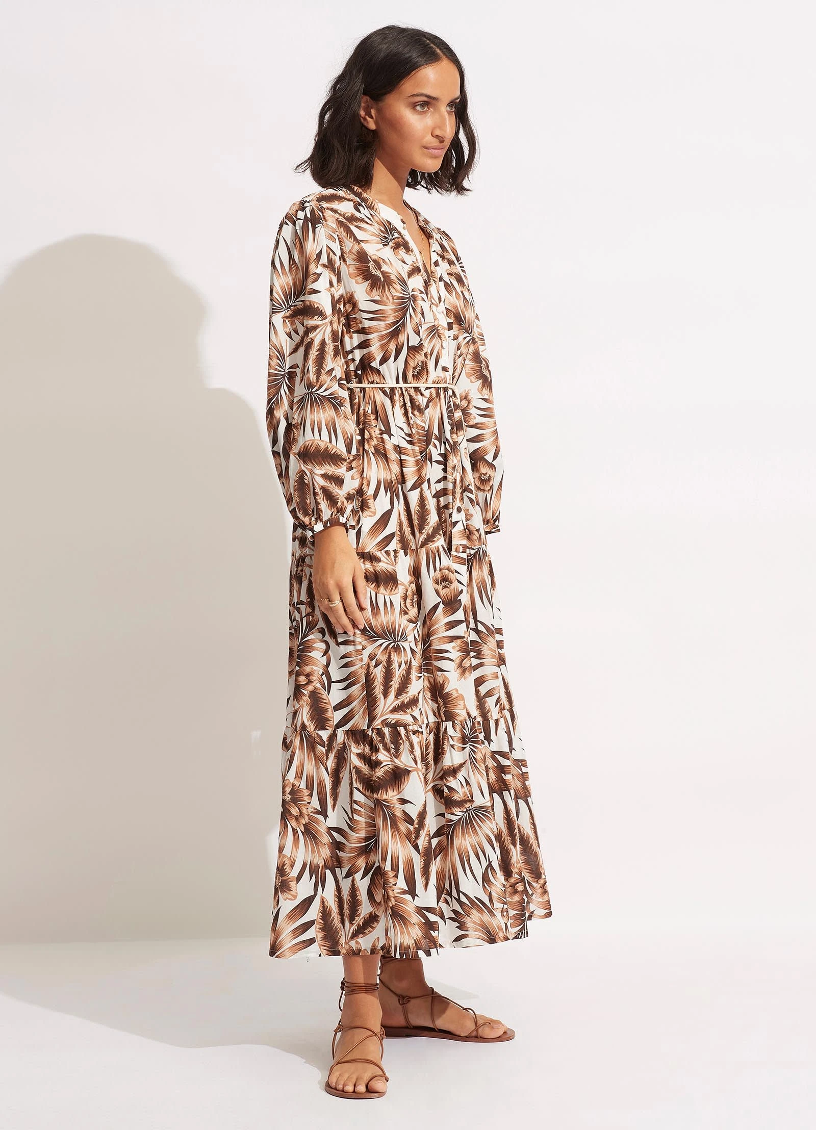 Seafolly Ladies Island In The Sun Button Dress - Ecru 7 Seafolly Ladies Island In The Sun Button Dress - Ecru - Image 5