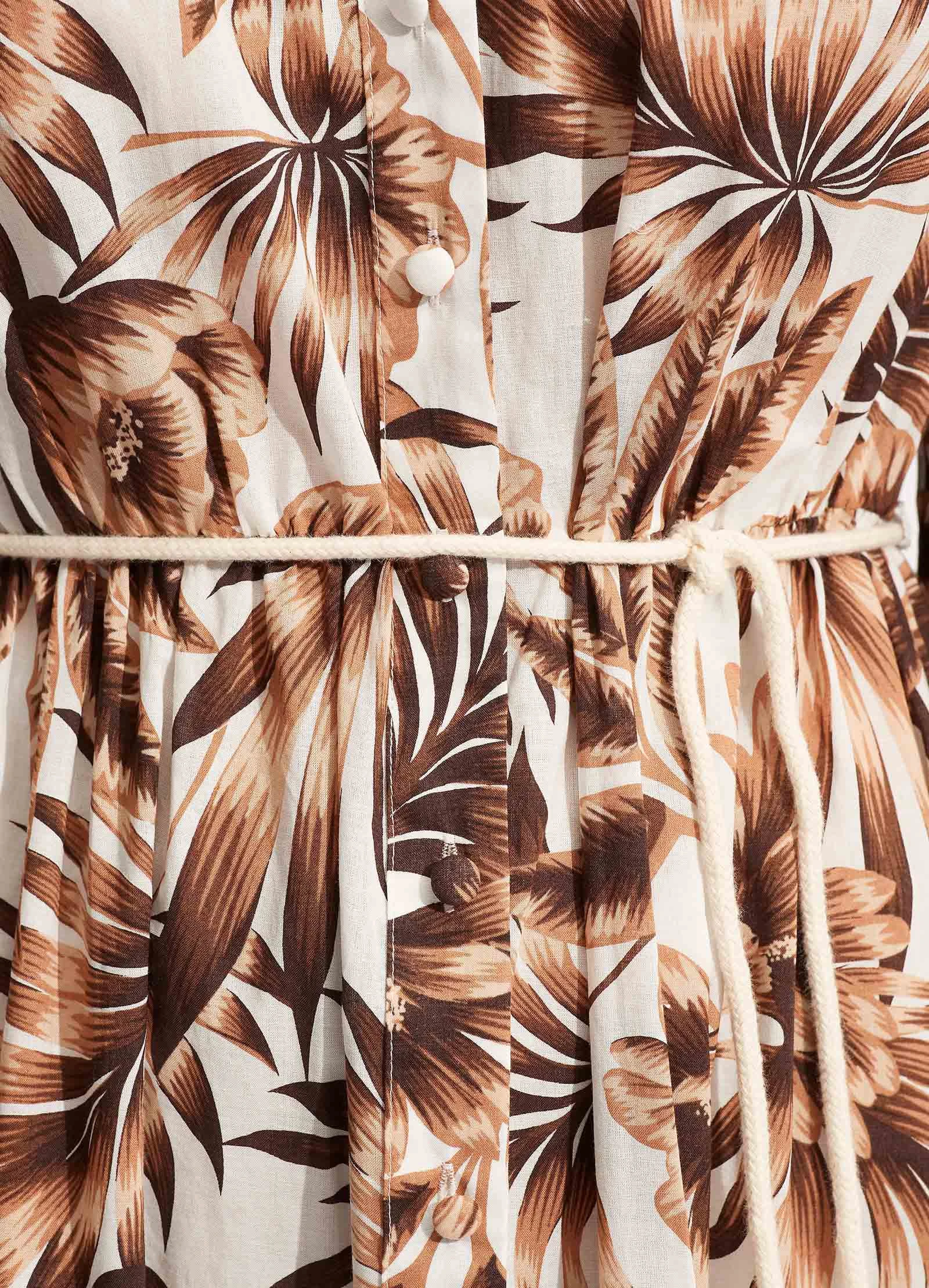 Seafolly Ladies Island In The Sun Button Dress - Ecru 10 Seafolly Ladies Island In The Sun Button Dress - Ecru - Image 8