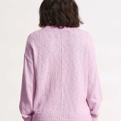 Seafolly Ladies Boucle Sweater - Lilac -Seafolly shop 54693 KN Lilac 5