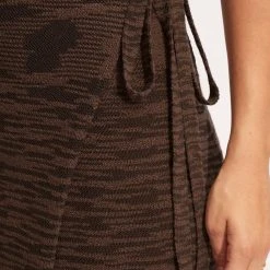 Seafolly Ladies Daybreak Knit Skirt- Chocolate 14 Seafolly Ladies Daybreak Knit Skirt- Chocolate -Seafolly shop 54699 KN Chocolate 6