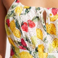 Seafolly Ladies Lemoncello Tiered Dress - Lemoncello -Seafolly shop 54709 DR Lemoncello 6