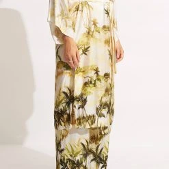 Seafolly Ladies Palms Pant- Olive -Seafolly shop 54711 PA Olive 5