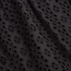 Seafolly Ladies Broderie Anglaise Tiered Maxi Dress - Black -Seafolly shop 54713 DR Black 10