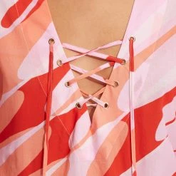 Seafolly Ladies PoolsideMaxi Cover Up - Chintz Pink 11 Seafolly Ladies PoolsideMaxi Cover Up - Chintz Pink -Seafolly shop 54724 CU ChintzPin 5
