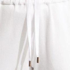 Seafolly Ladies Waffle Pant - White -Seafolly shop 54726 PA White 5
