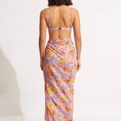 Seafolly Ladies Paradise Garden Pareo - Lilac 10 Seafolly Ladies Paradise Garden Pareo - Lilac -Seafolly shop 54733 SG Lilac 3