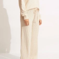 Seafolly Ladies Boucle Knit Pant- Sand -Seafolly shop 54734 KN Sand 3