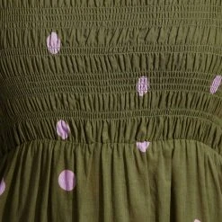 Seafolly Ladies Boathouse Dress - Avocado Spot -Seafolly shop 54735 DR Avocado 5