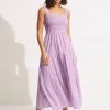 Seafolly Ladies Boathouse Dress - Lilac