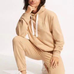 Seafolly Ladies Seafolly Originals Track Pant - Camel