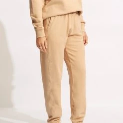 Seafolly Ladies Seafolly Originals Track Pant - Camel -Seafolly shop 54739 PA Camel 4
