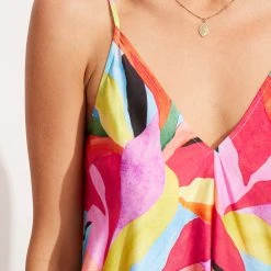 Seafolly Ladies Tropfest Scarf Dress - Aquamarine -Seafolly shop 54743 DR Aquamarine 5