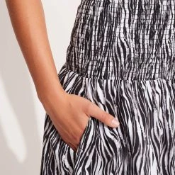 Seafolly Ladies Zahara Dress Skirt - Black -Seafolly shop 54745 DR Black 8