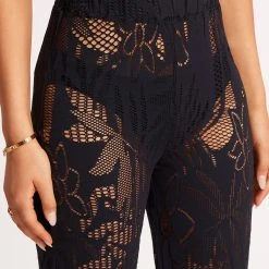 Seafolly Ladies Islands Pant - Black -Seafolly shop 54761 PA Black 4