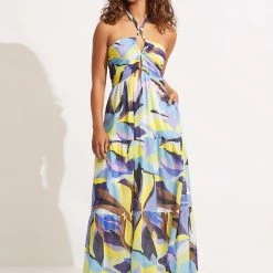 Seafolly Ladies Tropfest Midi - True Navy