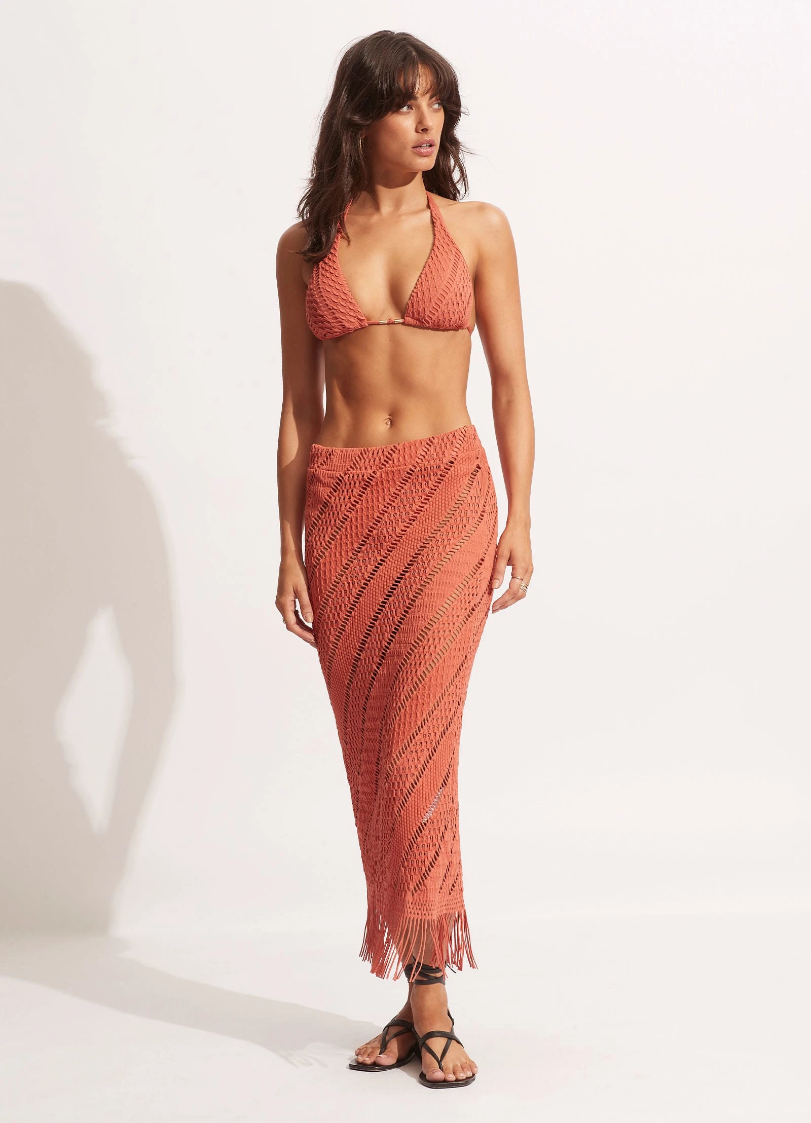 Seafolly Ladies Marrakesh Skirt - Cinnamon 3 Seafolly Ladies Marrakesh Skirt - Cinnamon