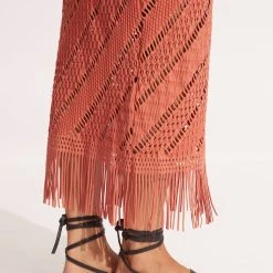 Seafolly Ladies Marrakesh Skirt - Cinnamon 11 Seafolly Ladies Marrakesh Skirt - Cinnamon -Seafolly shop 54847 SK Cinnamon 7