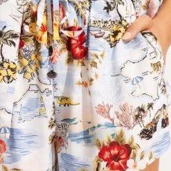 Seafolly Ladies Coast To Coast Resort Short - Powder Blue -Seafolly shop 54857 SH PowderBlue 7