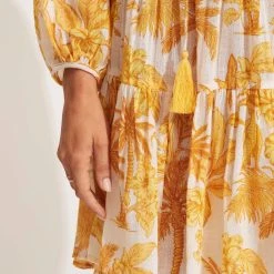 Seafolly Ladies Castaway Tier Dress - Tuscan Sun -Seafolly shop 54872 DR Tuscan 20Sun 5