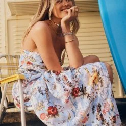 Seafolly Ladies Coast To Coast Midi - Powder Blue -Seafolly shop 54888 DR PowderBlue 7