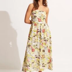 Seafolly Ladies Coast To Coast Midi - Wild Lime