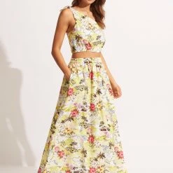 Seafolly Ladies Coast To Coast Skirt - Wild Lime 9 Seafolly Ladies Coast To Coast Skirt - Wild Lime -Seafolly shop 54890 SK Wild 20Lime 5