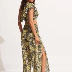 Seafolly Ladies Take Flight One Shoulder Top - Wild Lime 10 Seafolly Ladies Take Flight One Shoulder Top - Wild Lime -Seafolly shop 54896 TO Wild 20Lime 6