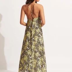 Seafolly Ladies Take Flight Slip Dress - Wild Lime 8 Seafolly Ladies Take Flight Slip Dress - Wild Lime -Seafolly shop 54912 DR Wild 20Lime 5