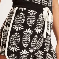 Seafolly Ladies Corsica Jacquard Knit Playsuit - Black 14 Seafolly Ladies Corsica Jacquard Knit Playsuit - Black -Seafolly shop 54929 KN Black 7